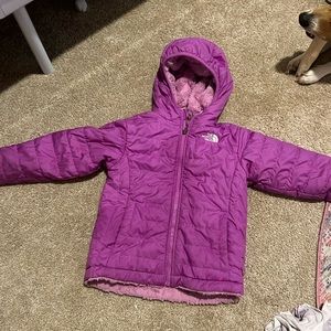 North face reversible jacket